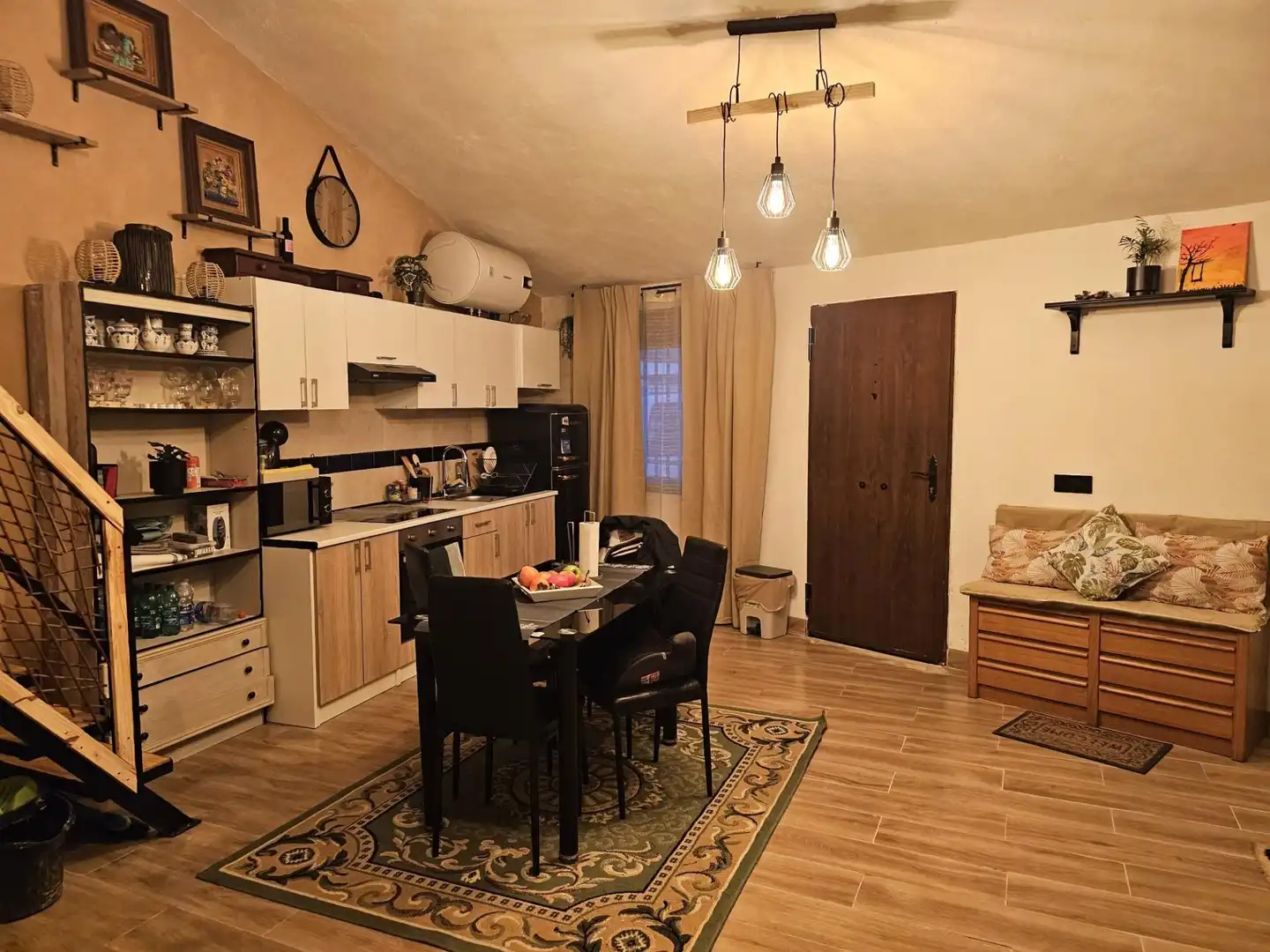 Cocina de Casa o chalet en venta en Aldea del Fresno con Aire acondicionado y Calefacción
