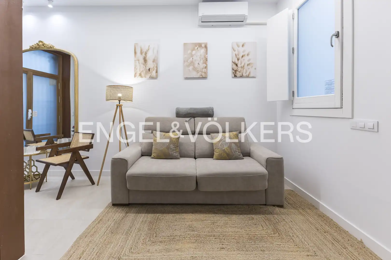 Sala de estar de Piso en venta en Madrid con Aire acondicionado, Calefacción y Amueblado