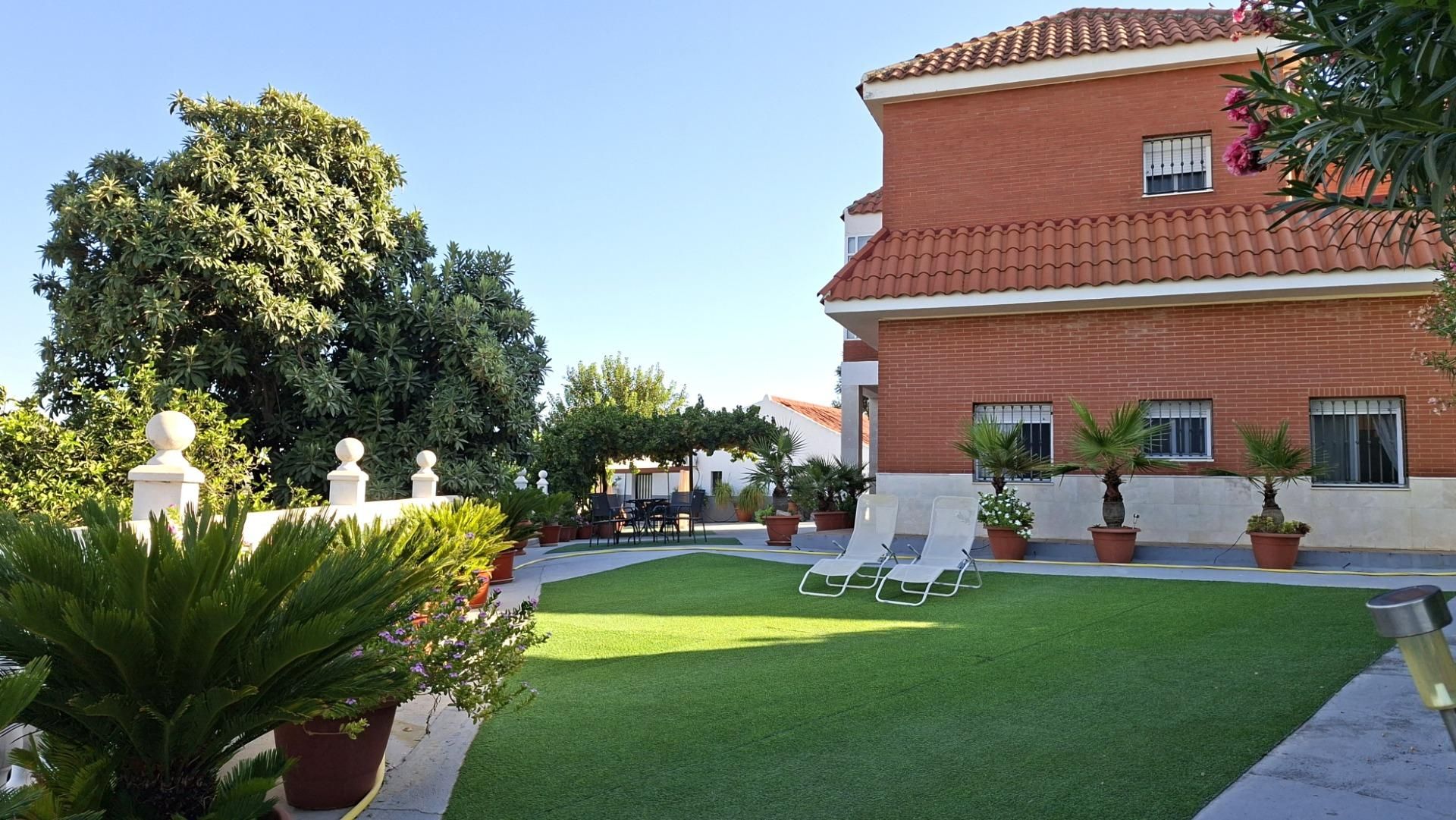 Terraza de Finca rústica en venta en Villanueva del Río y Minas con Aire acondicionado, Calefacción y Trastero