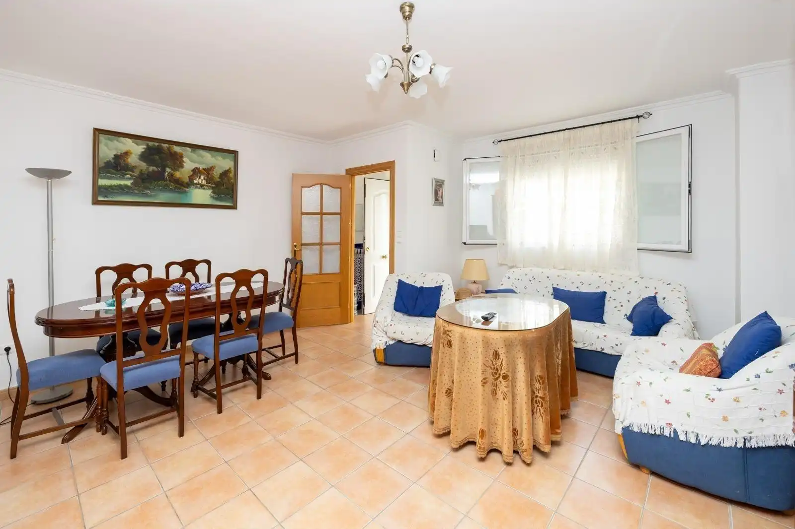 Sala de estar de Casa o chalet en venta en Benalúa de las Villas con Terraza