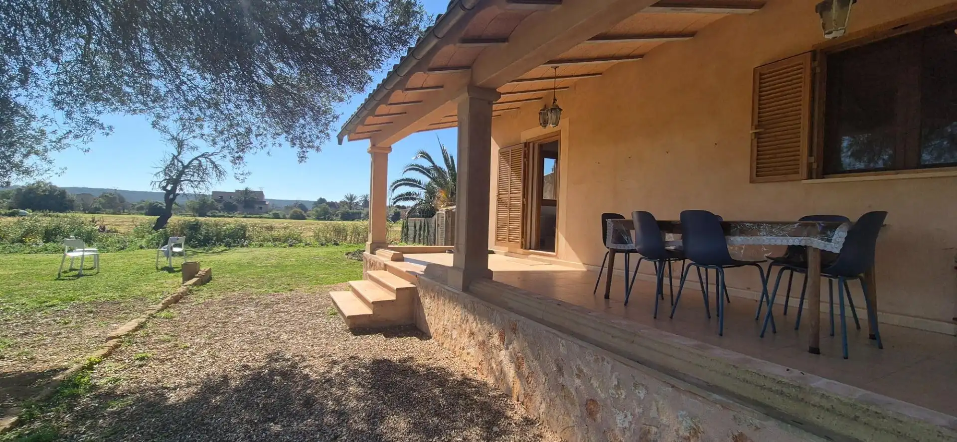 Terrassa de Casa o xalet de lloguer en Campos amb Aire condicionat, Calefacció i Piscina