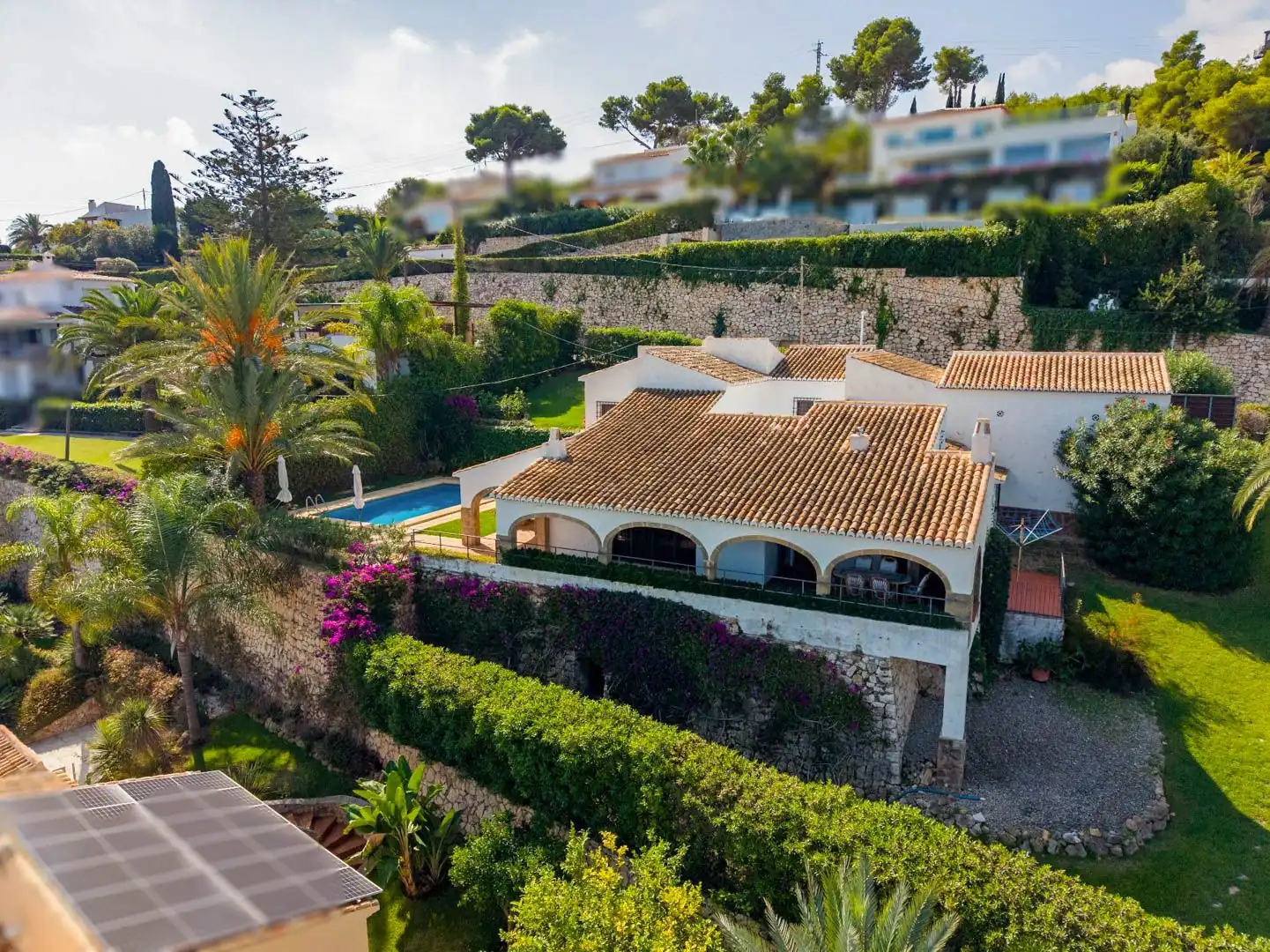 Garden of Houses for sale in Jávea / Xàbia  with Private garden, Terrace and Swimming Pool