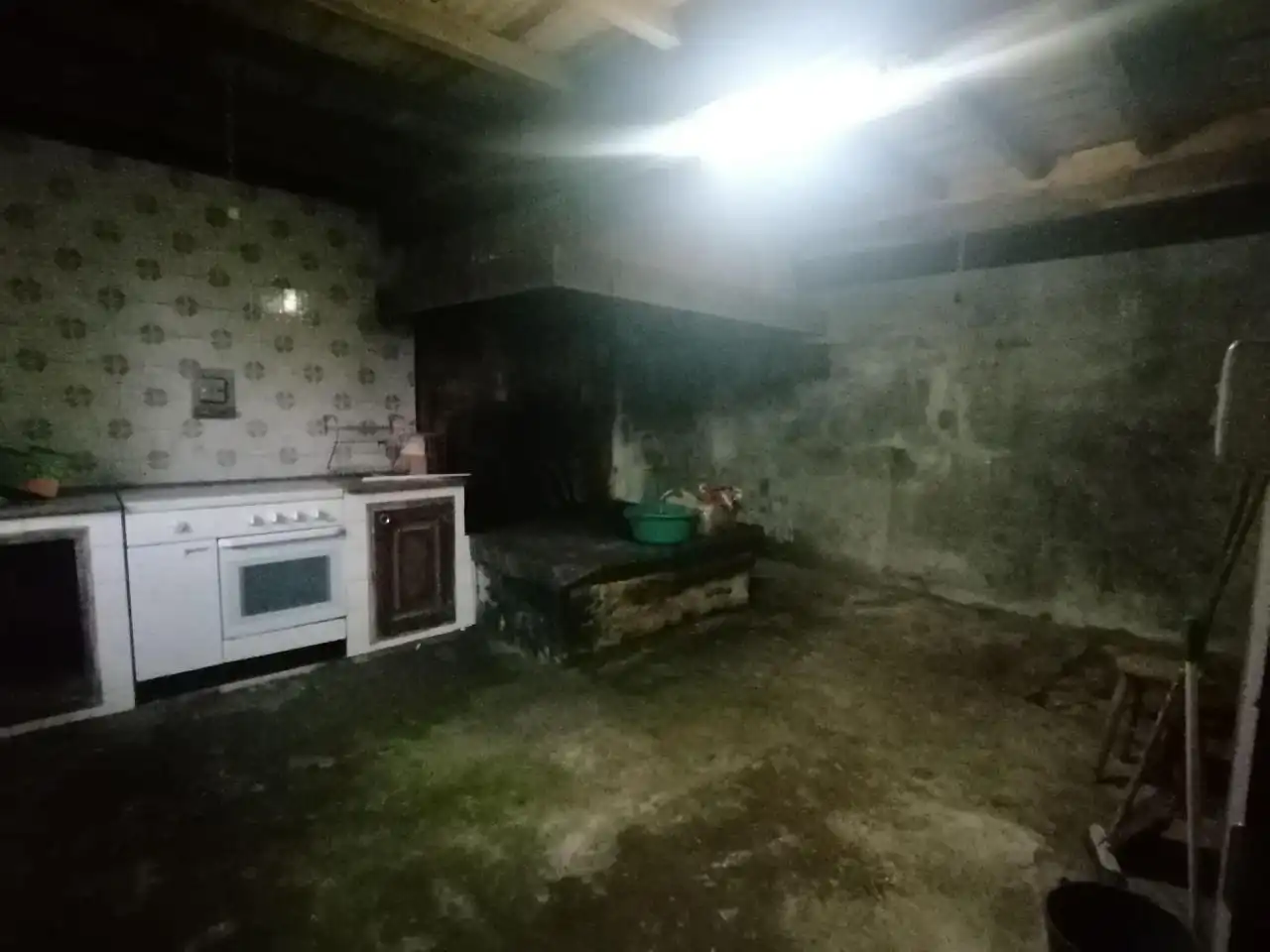 Cocina de Finca rústica en venta en Cerdido con Jardín privado