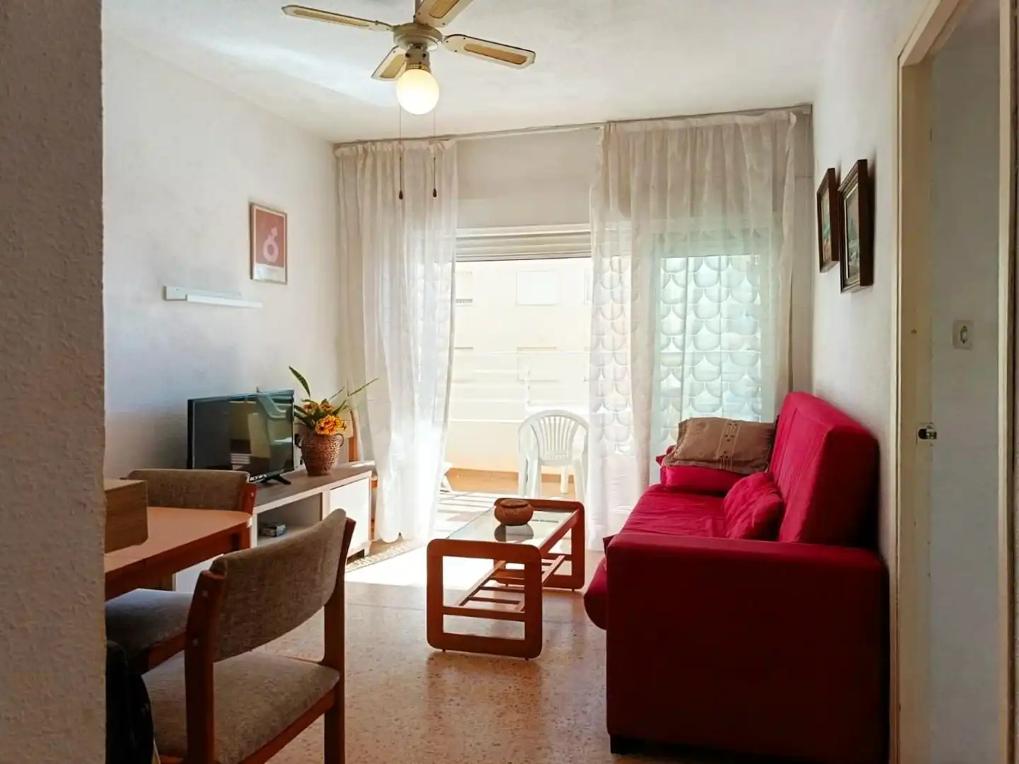 Habitación de Apartamento en venta en Bellreguard con Terraza, Amueblado y Balcón