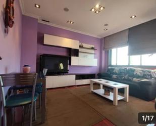 Living room of Flat to rent in Vigo   with Heating, Furnished and Balcony