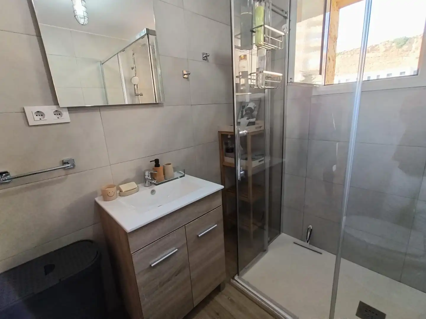 Bathroom of Flat for rent in El Ejido  with Private garden, Furnished and Community pool