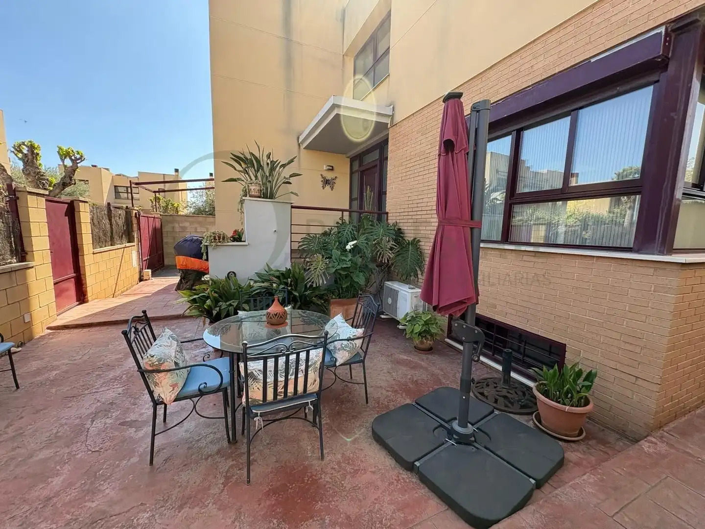 Terrace of Flat for sale in Mutxamel  with Air Conditioner, Private garden and Terrace