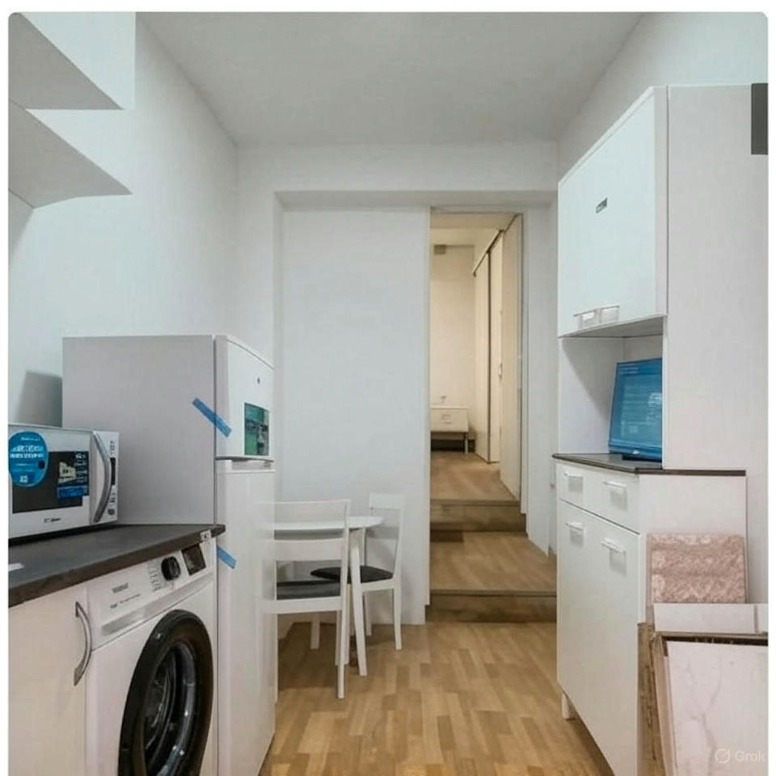 Cocina de Piso de alquiler en  Barcelona Capital con Calefacción, Amueblado y Lavadora