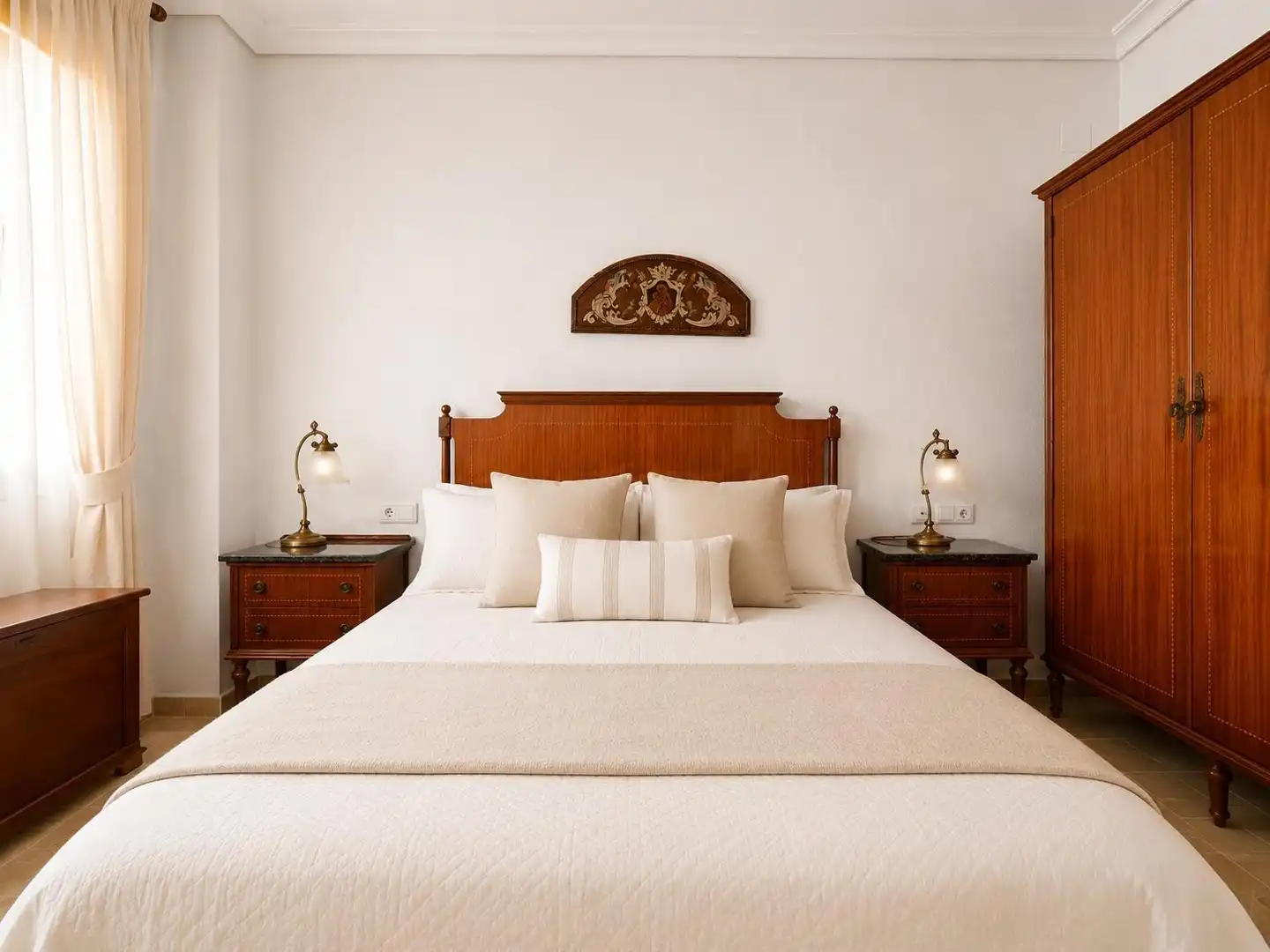Schlafzimmer von Wohnung zum Verkauf in Córdoba mit Heizung, Privatgarten und Terrasse