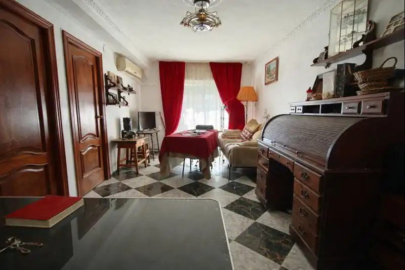 Bedroom of Flat for sale in Granada  with Air Conditioner, Terrace and Furnished