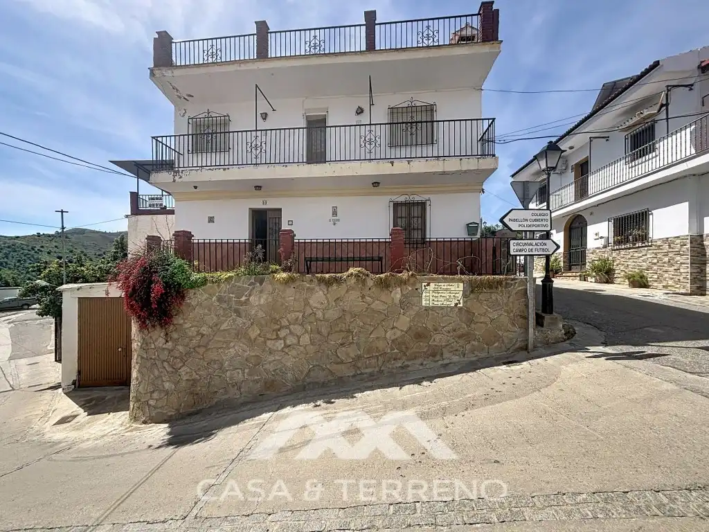 Exterior view of Houses for sale in Almáchar  with Air Conditioner and Terrace