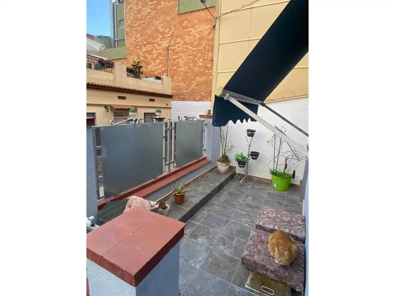 Terraza de Casa o chalet en venta en Santa Coloma de Gramenet con Aire acondicionado, Calefacción y Terraza