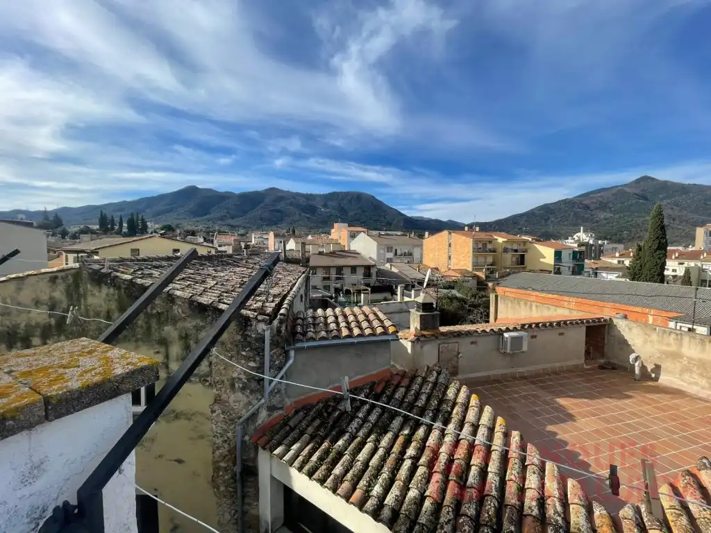 Exterior view of Houses for sale in Anglès  with Terrace and Balcony
