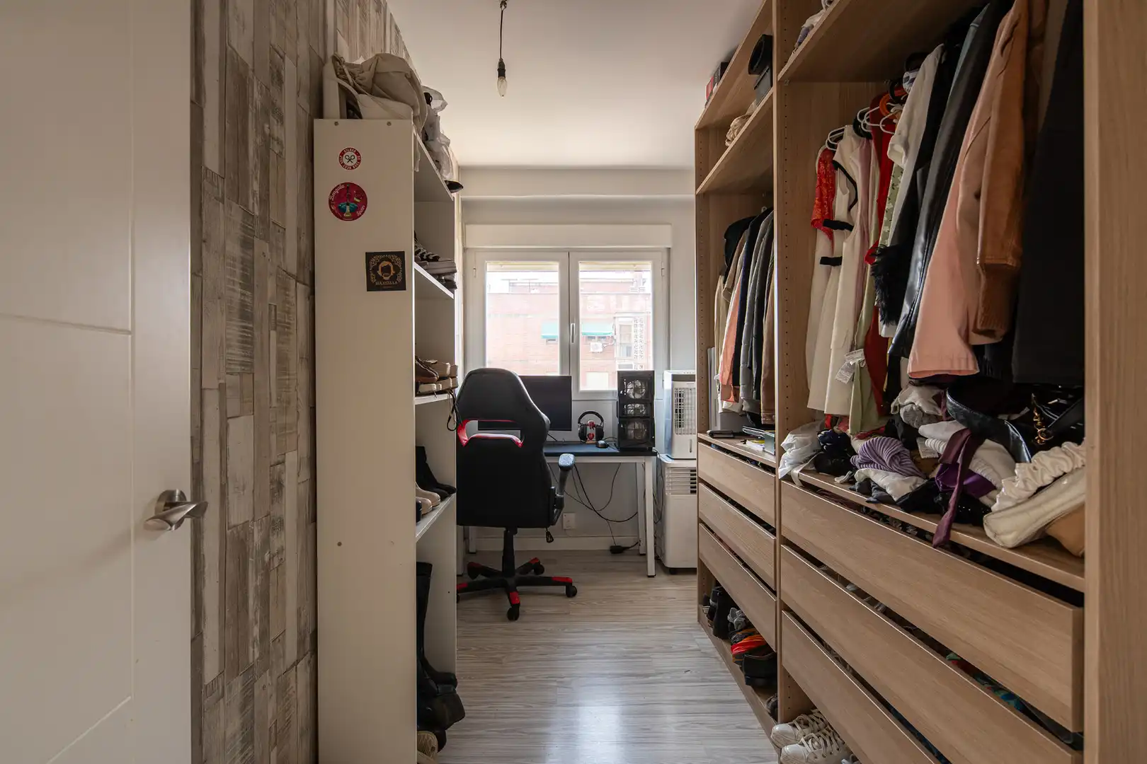 Bedroom of Flat for sale in Granada  with Air Conditioner, Parquet flooring and Terrace