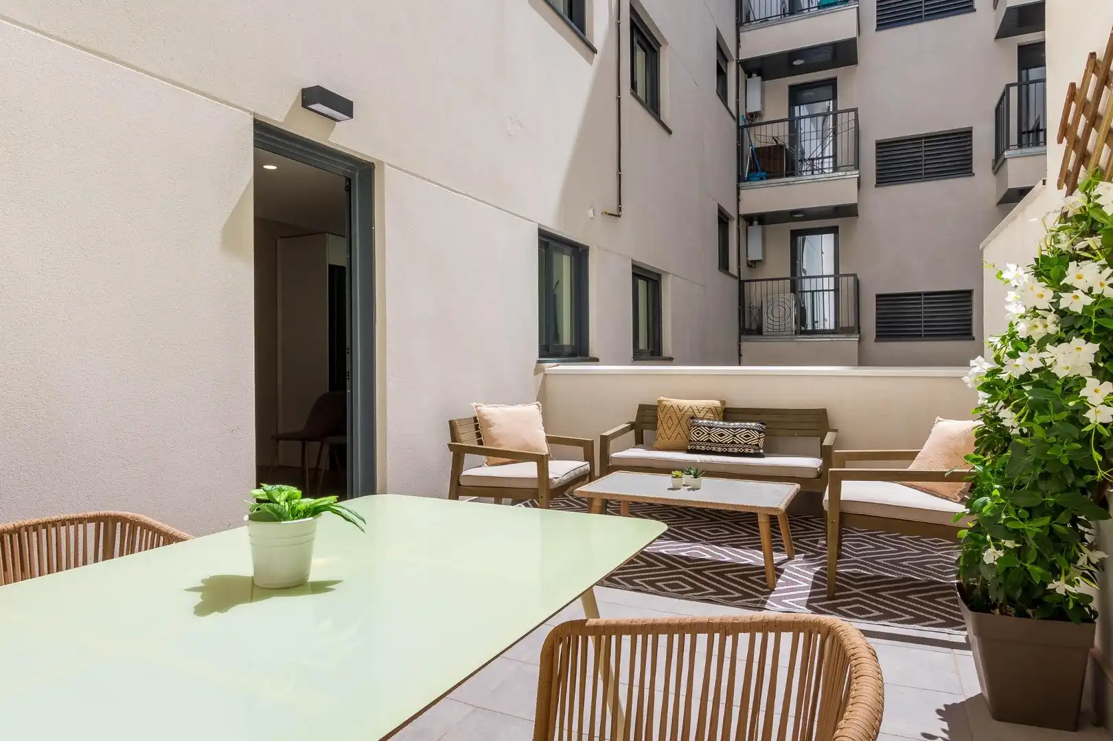 Terrassa de Apartament en venda en Mijas amb Aire condicionat, Terrassa i Traster