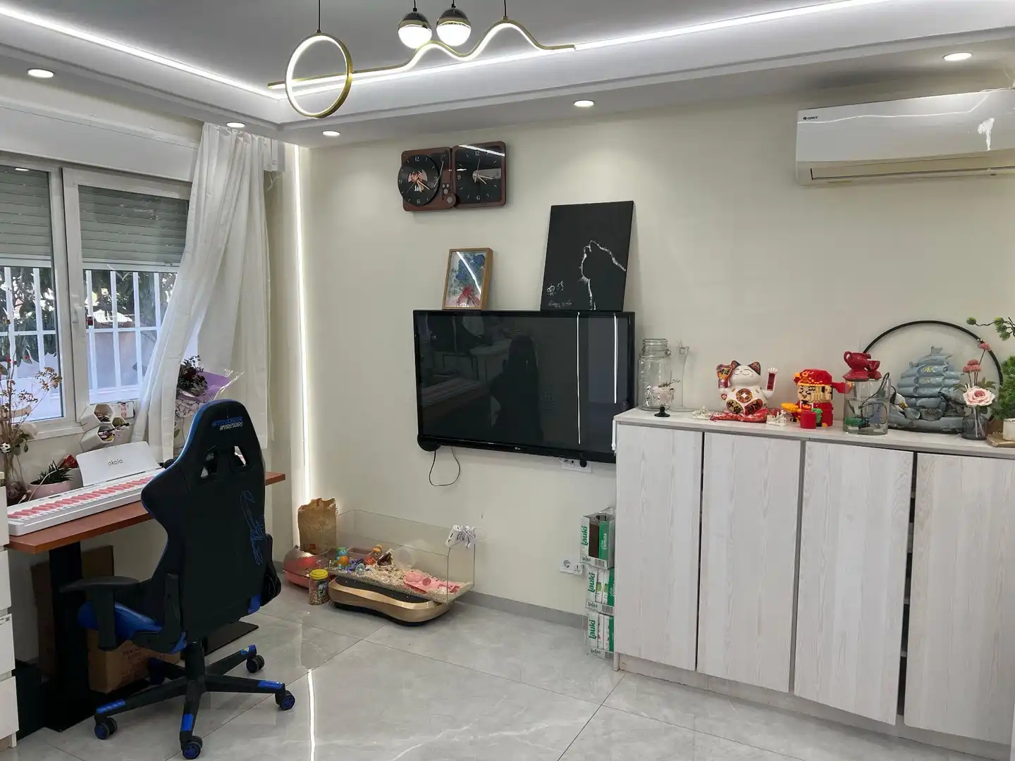 Sala de estar de Casa o chalet en venta en Rivas-Vaciamadrid con Aire acondicionado, Calefacción y Jardín privado