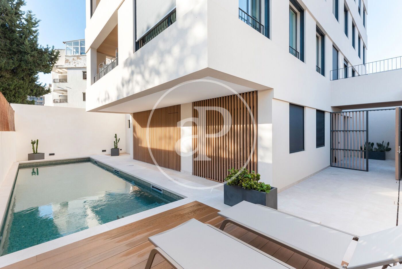 Piscina de Àtic en venda en  Palma de Mallorca amb Aire condicionat, Calefacció i Jardí privat