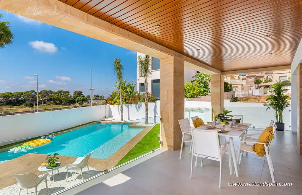 Terrace of Houses for sale in Rojales  with Private garden, Terrace and Swimming Pool