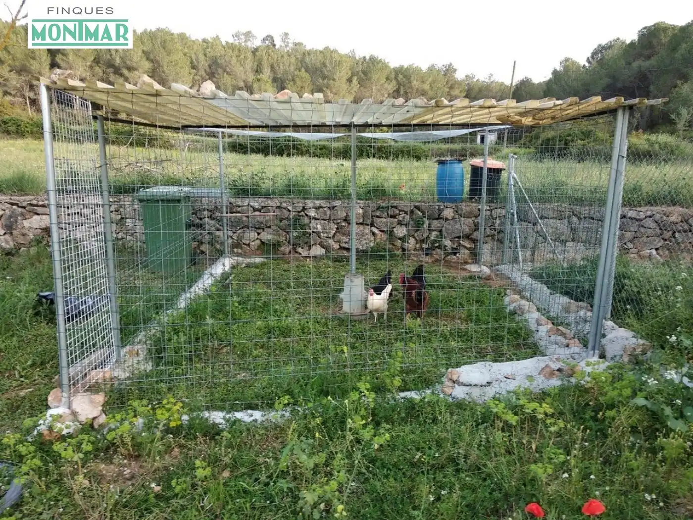 Jardí de Finca rústica en venda en Canyelles amb Aire condicionat, Jardí privat i Terrassa