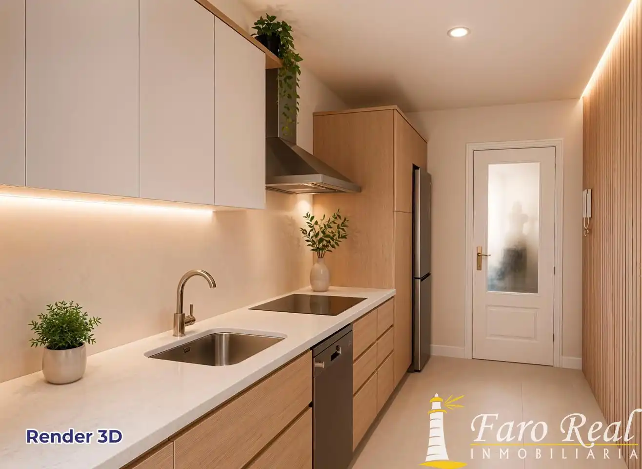 Cuina de Apartament en venda en Sanlúcar de Barrameda amb Traster i Moblat