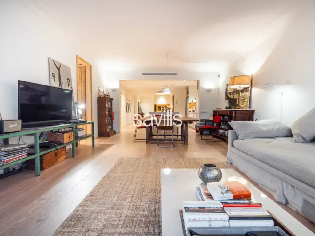 Sala de estar de Apartamento en venta en Barcelona con Balcón
