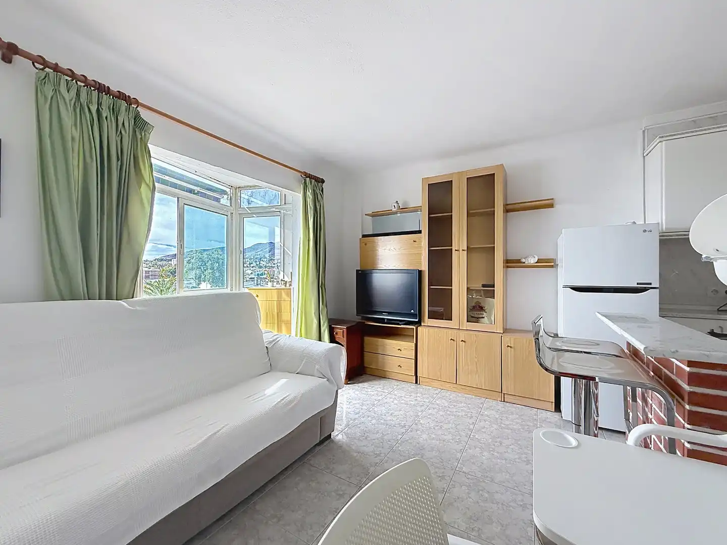 Sala de estar de Apartamento en venta en Los Álamos