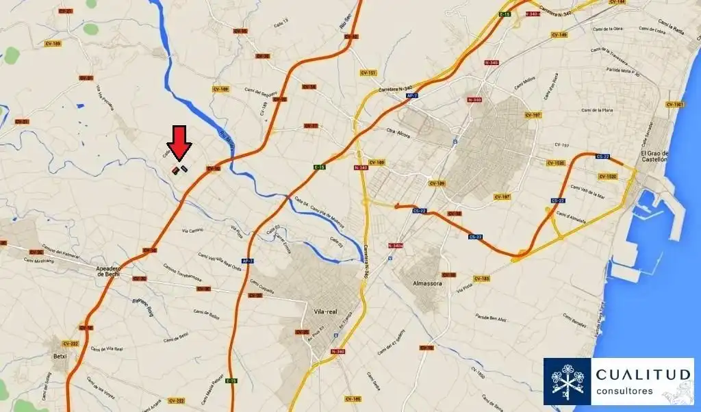 Industrial land for sale in Onda, imagen 9