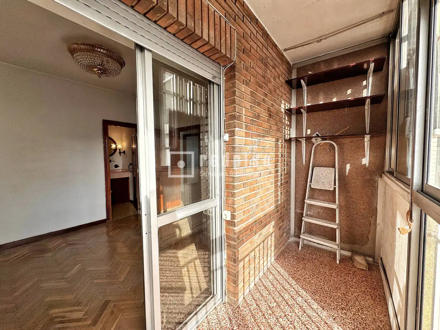 Balcony of Flat for sale in Madrid  with Heating, Private garden and Terrace