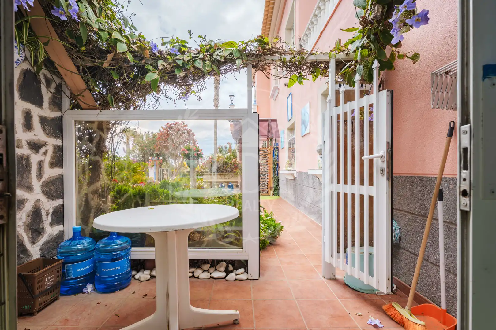 Terraza de Casa o chalet en venta en Granadilla de Abona con Aire acondicionado, Calefacción y Jardín privado