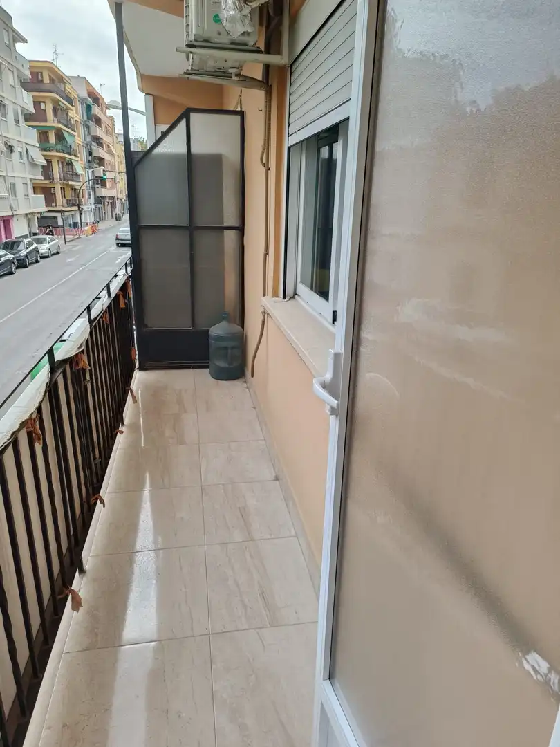 Terraza de Piso de alquiler en Mislata con Aire acondicionado, Terraza y Amueblado