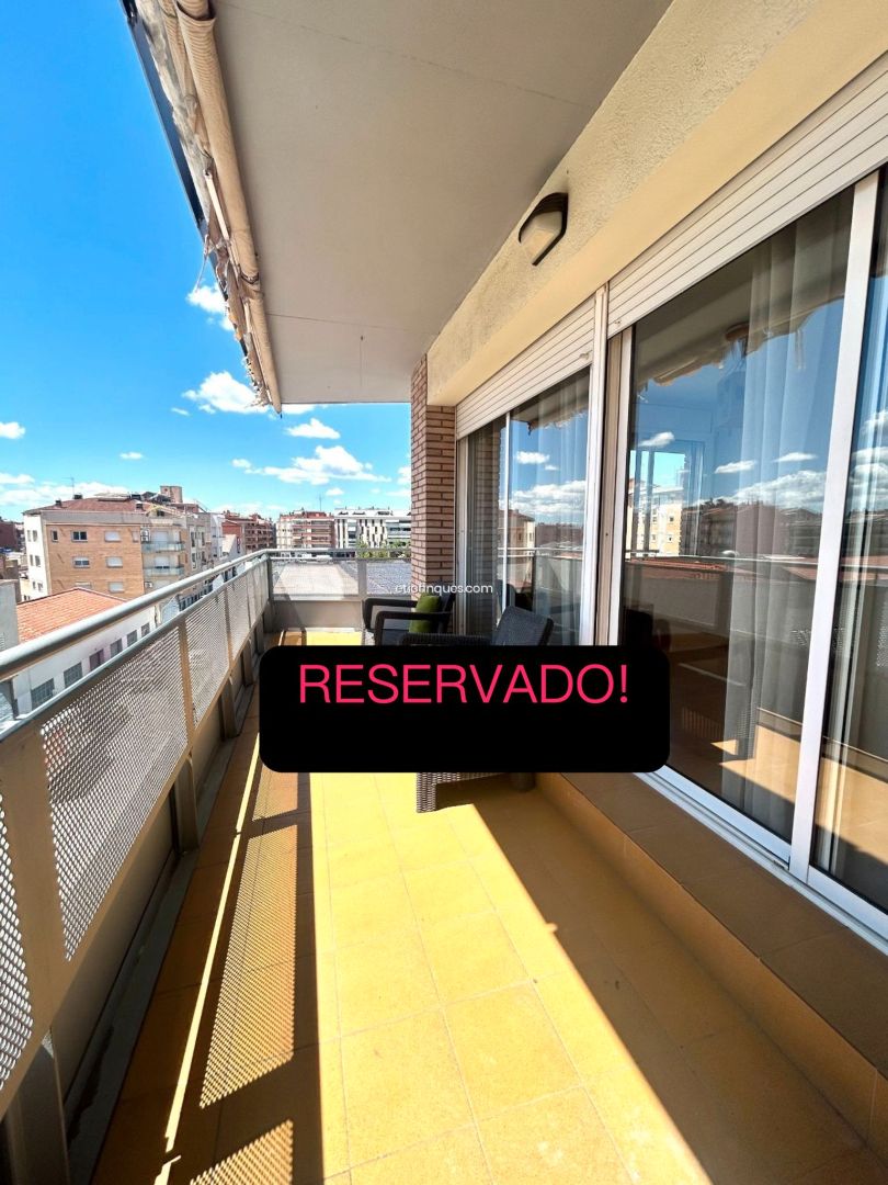 Terrace of Flat for sale in Terrassa  with Air Conditioner, Heating and Parquet flooring