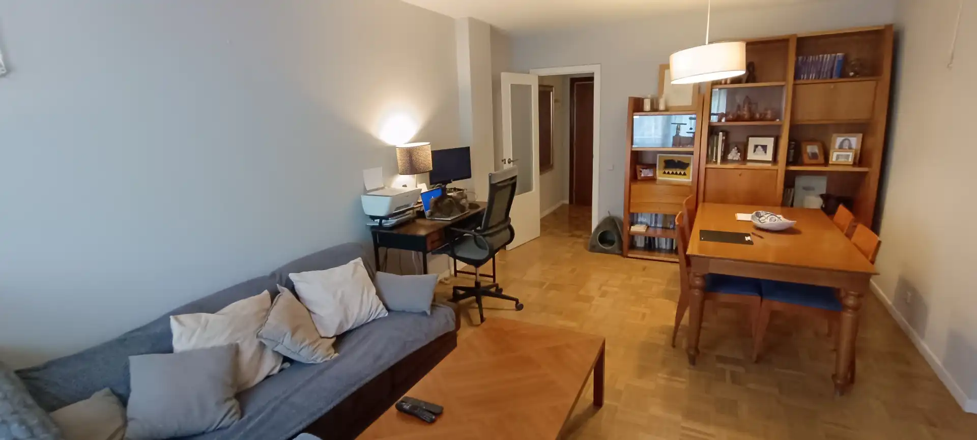 Sala de estar de Piso en venta en Alcobendas con Aire acondicionado, Calefacción y Balcón