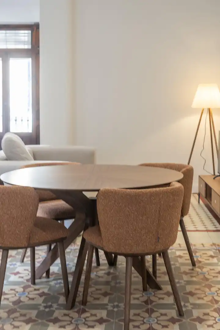 Dining room of Flat for rent in Poblats Marítims