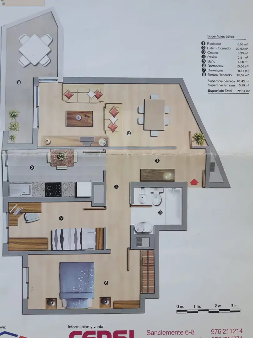 Wohnung mit Aufzug zur Miete in El Rabal, imagen 5