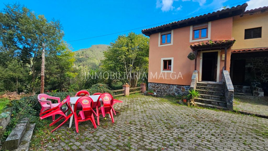 Vista exterior de Casa o xalet en venda en Colunga amb Jardí privat, Parquet i Terrassa