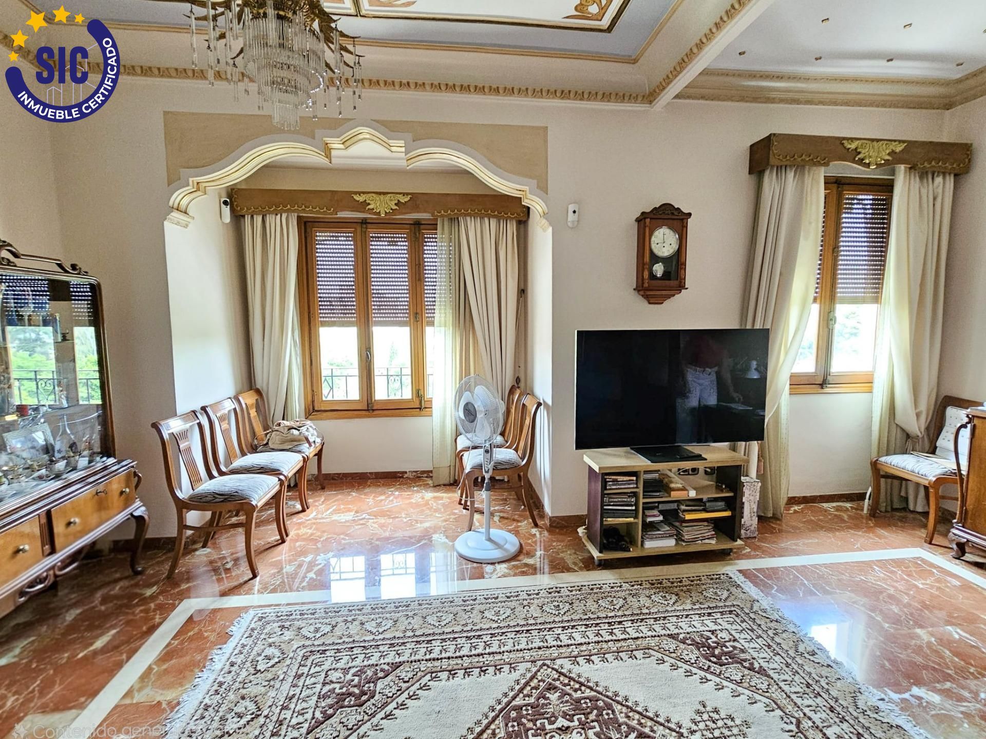 Living room of Flat for sale in  Valencia Capital