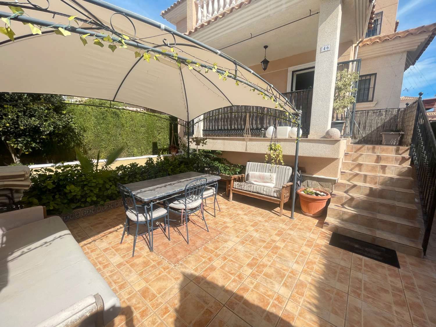 Terrace of House or chalet for sale in Orihuela  with Air Conditioner, Heating and Swimming Pool