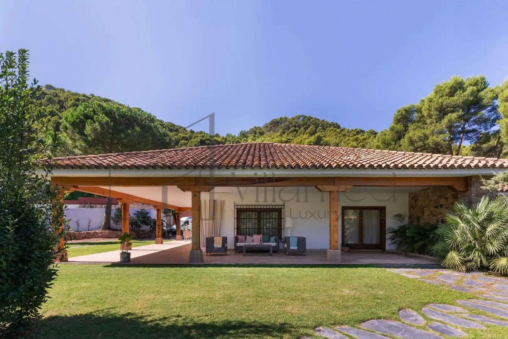 Terrassa de Casa o xalet en venda en Náquera amb Calefacció, Jardí privat i Terrassa