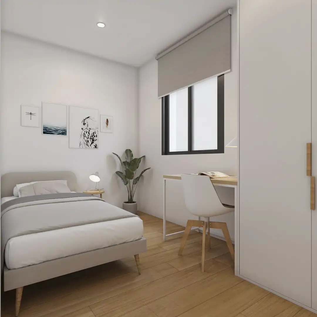 Bedroom of Flat for sale in Les Borges Blanques  with Air Conditioner, Terrace and Balcony