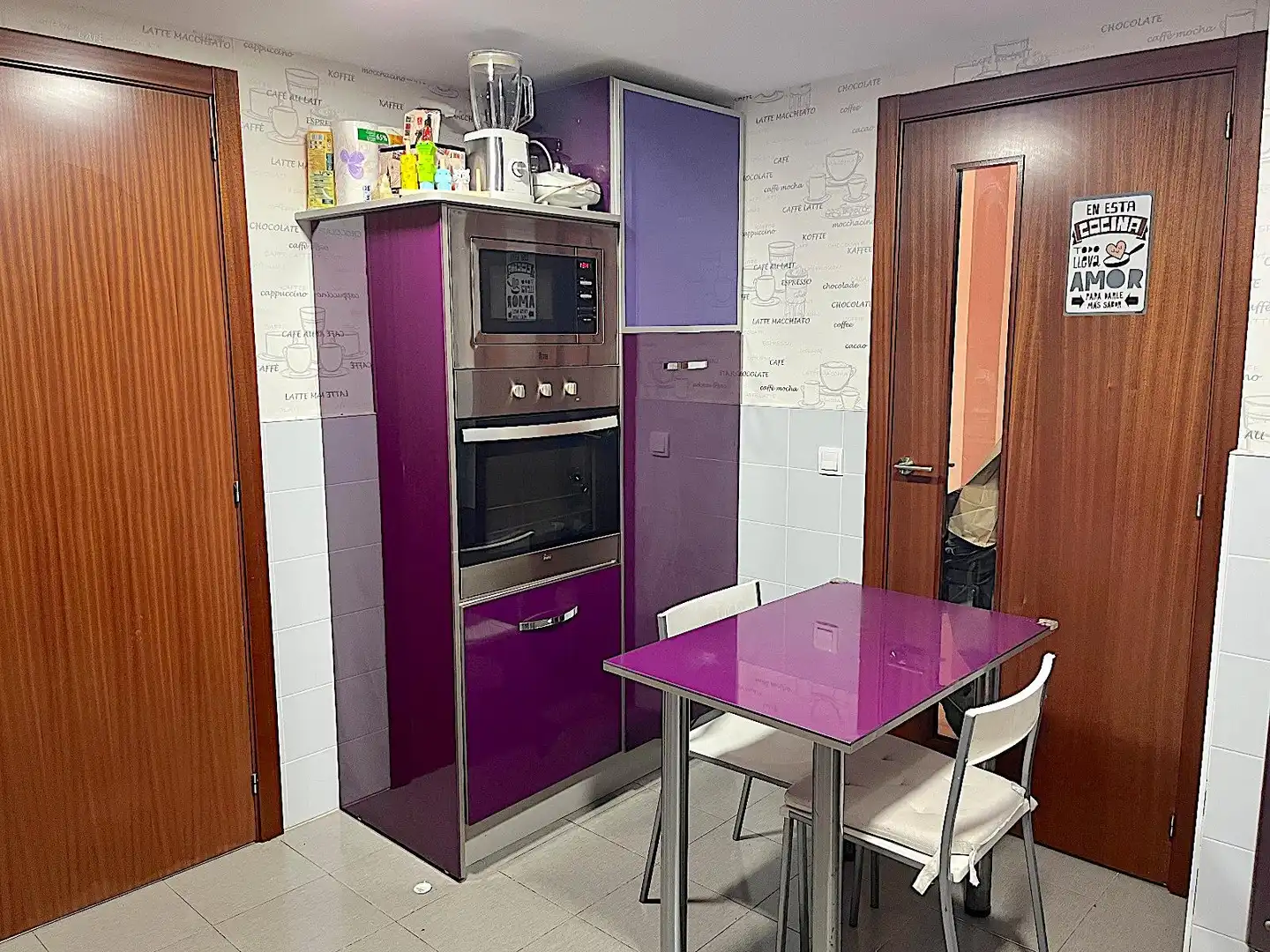 Küche von Wohnung zum Verkauf in Cáceres mit Klimaanlage