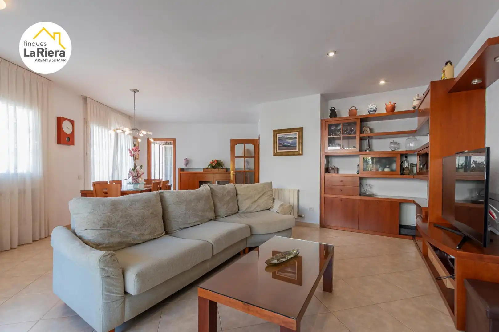 Living room of Houses for sale in Arenys de Munt  with Heating, Private garden and Terrace