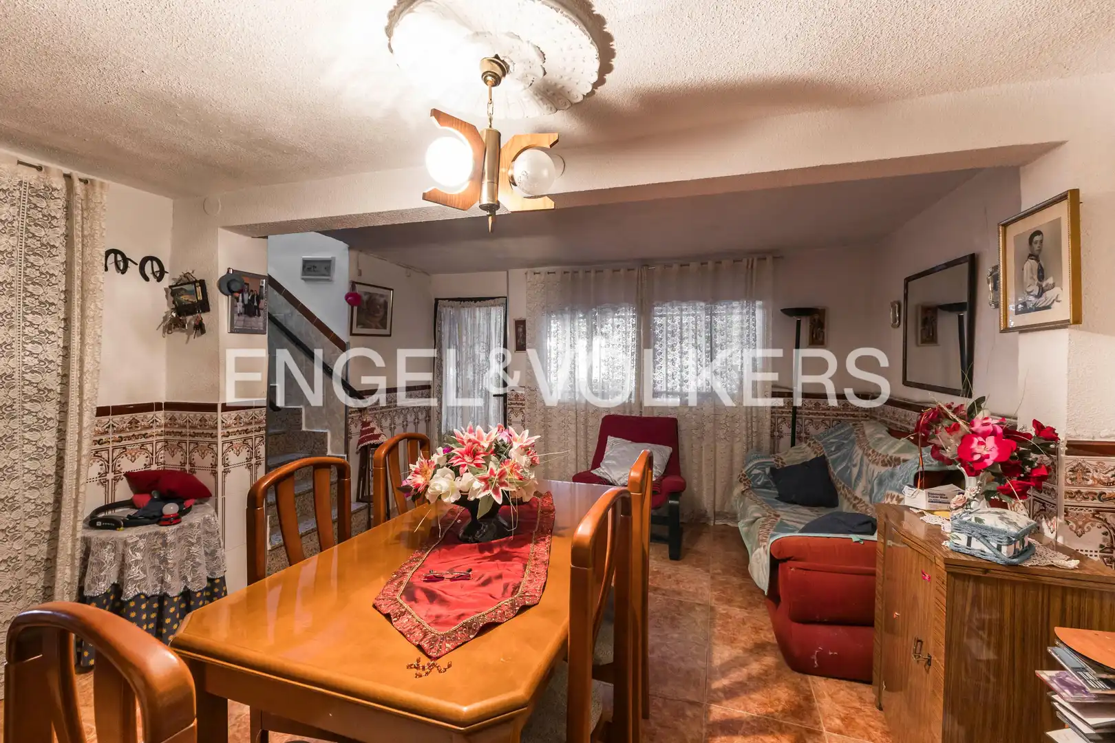 Living room of Houses for sale in Fuenlabrada  with Heating, Terrace and Storage room