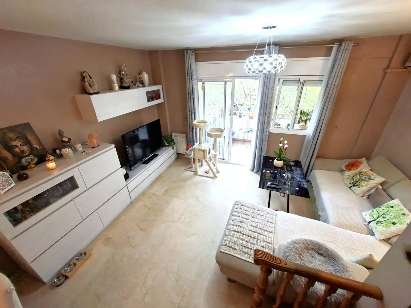 Sala d'estar de Dúplex en venda en Can Serra - Pubilla Cases