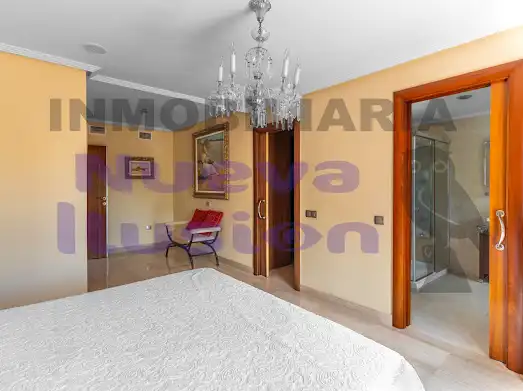 Bedroom of Houses for sale in Roquetas de Mar  with Air Conditioner, Heating and Private garden