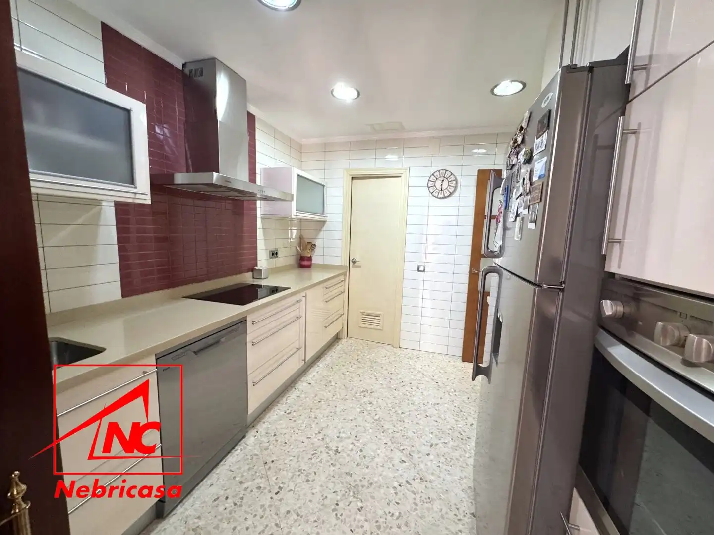 Kitchen of Houses for sale in Lebrija  with Air Conditioner and Private garden