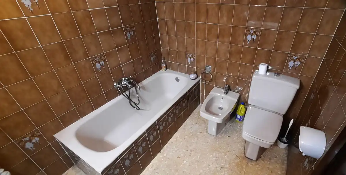 Baño de Apartamento en venta en Dénia