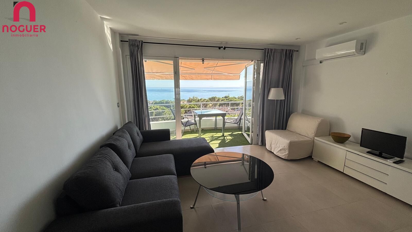 Sala de estar de Piso en venta en Marbella con Aire acondicionado y Terraza