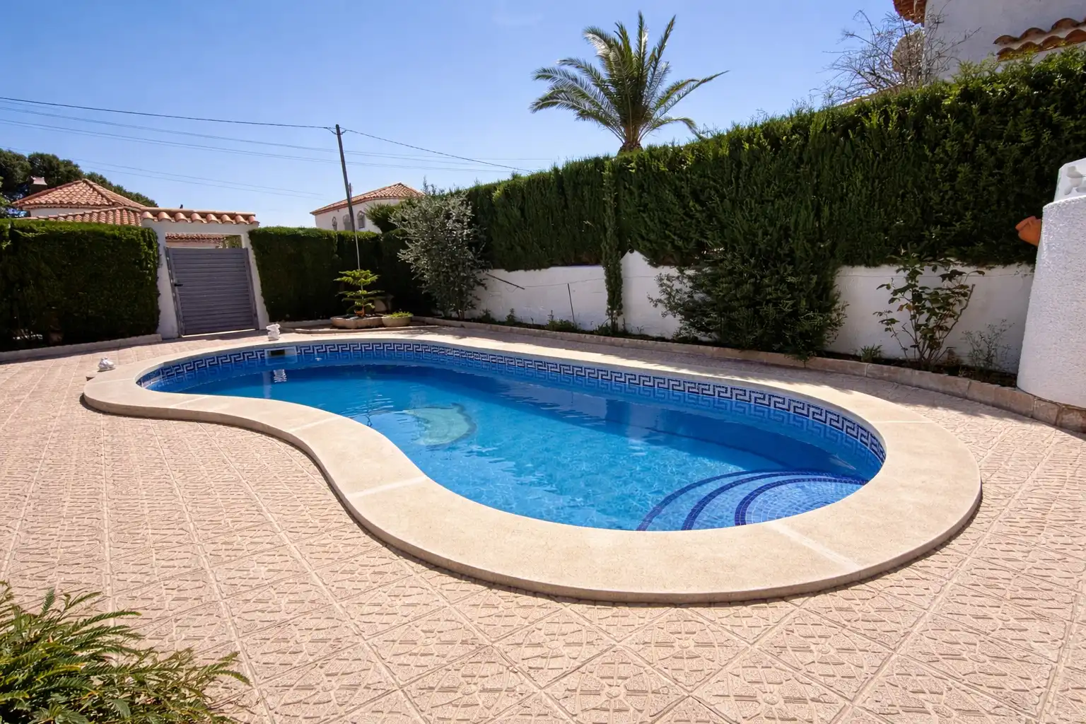 Piscina de Casa o chalet en venta en Mont-roig del Camp con Aire acondicionado, Calefacción y Jardín privado