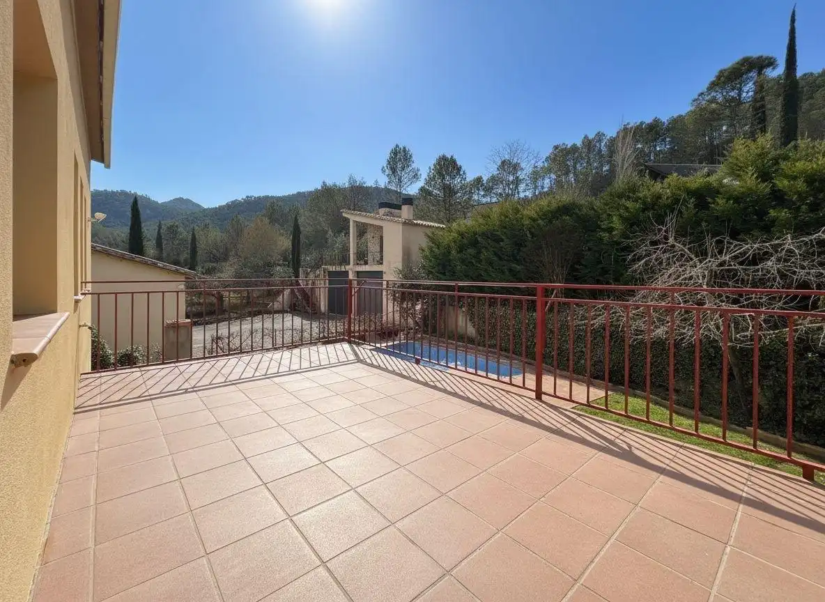 Terraza de Casa o chalet en venta en Sant Llorenç de la Muga con Calefacción, Jardín privado y Terraza