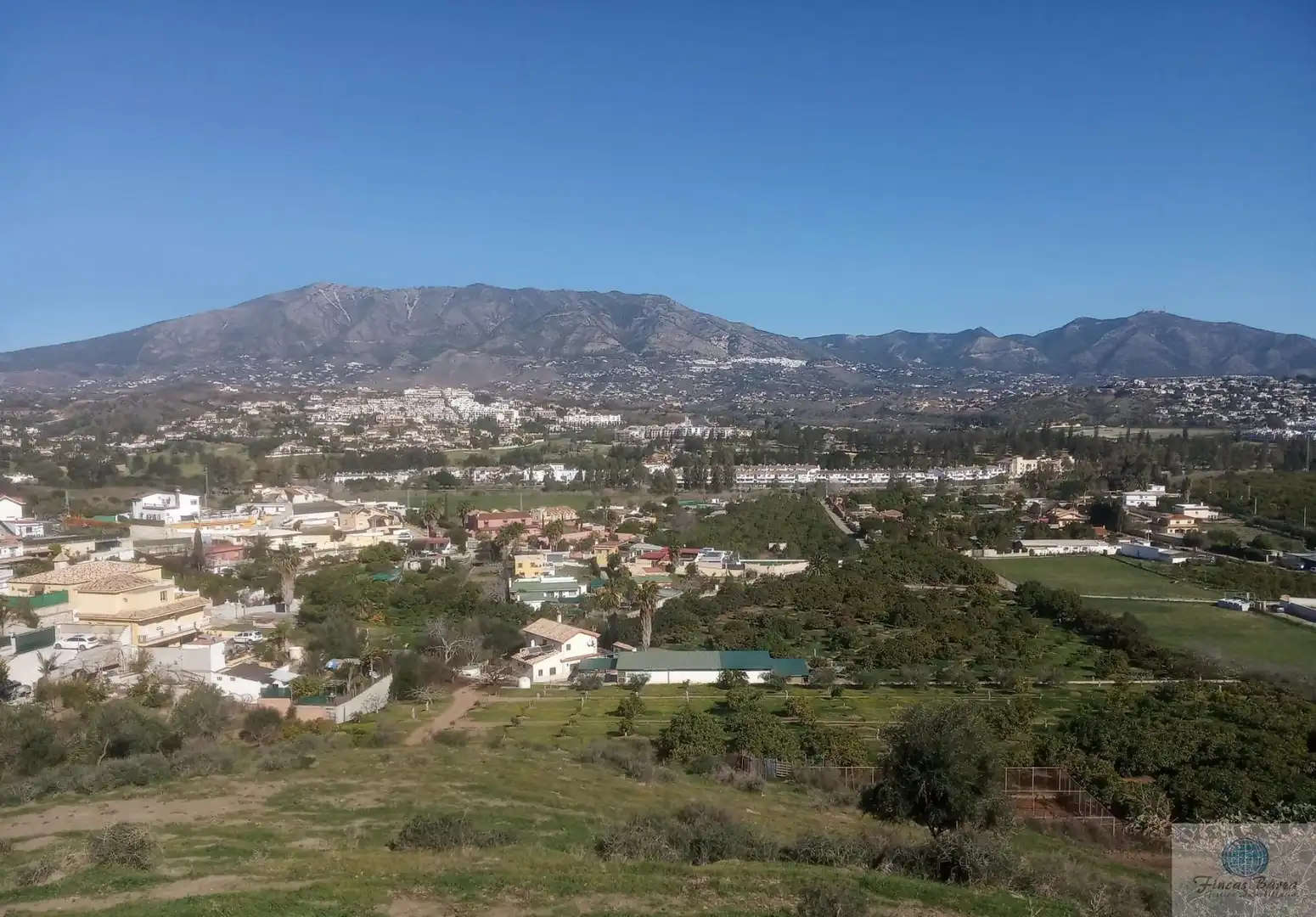 Vista exterior de Finca rústica en venda en Mijas